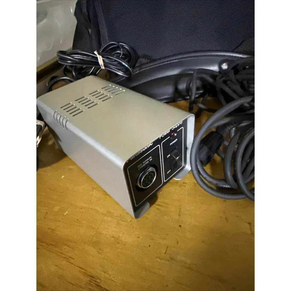 Panasonic Color Video Camera Omnipro PK-956 With Case Power Tested